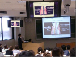 歯学部学生の講義に行ってきました1